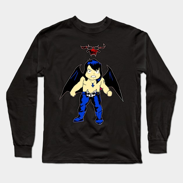 Batzig Danzig Long Sleeve T-Shirt by Alan Frost artwork